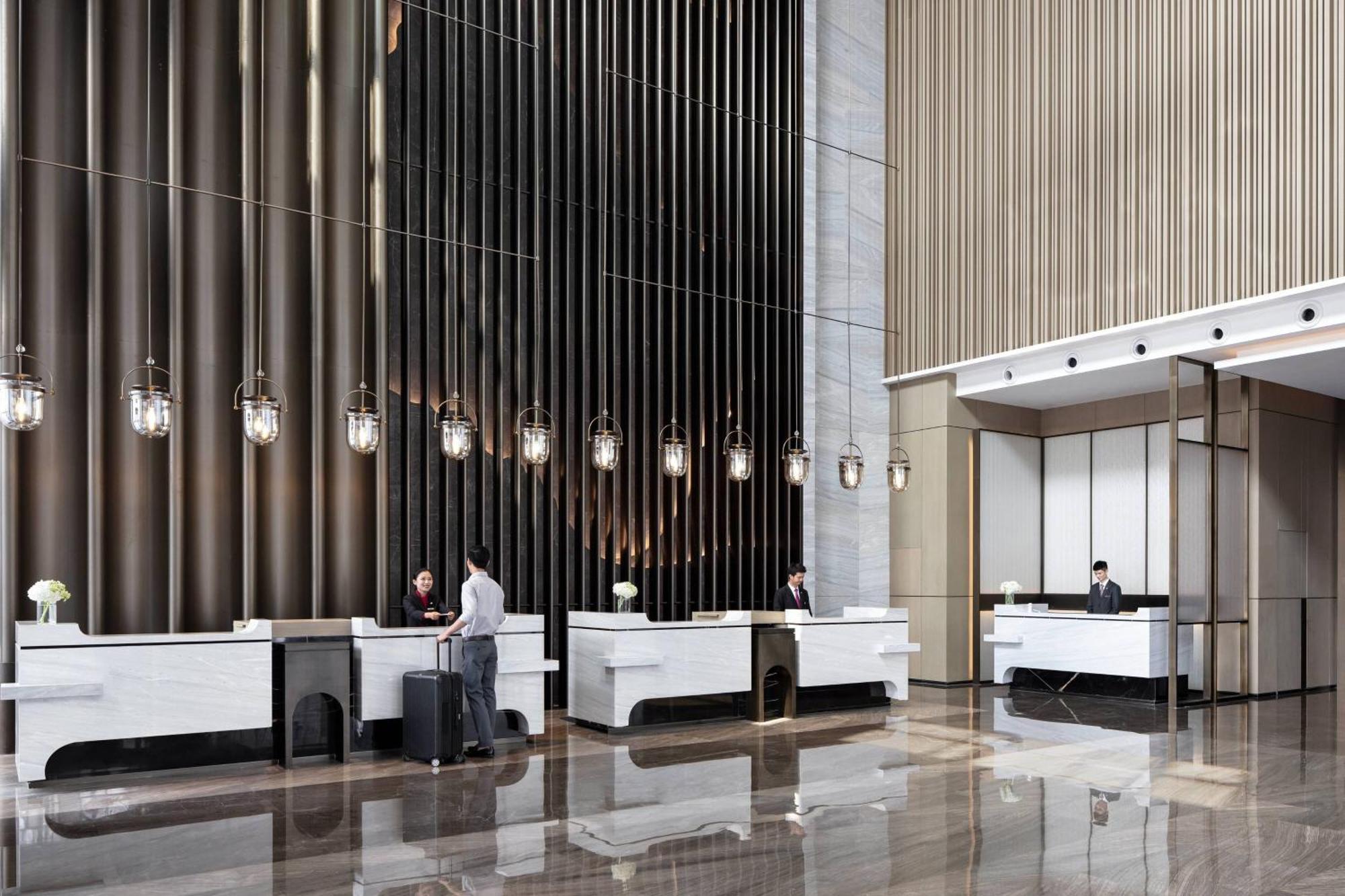 Zhangjiagang Marriott Hotel Exterior foto