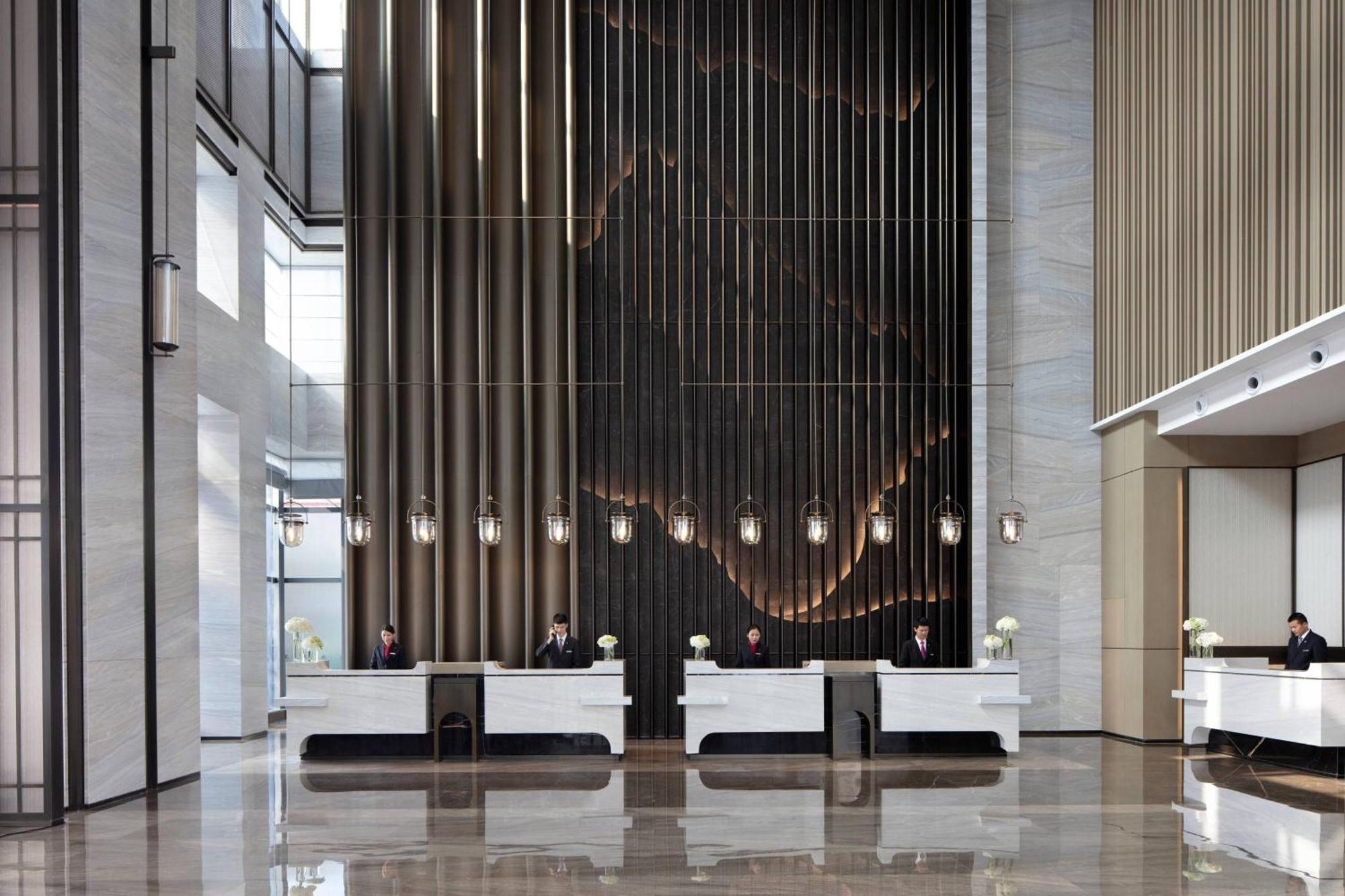Zhangjiagang Marriott Hotel Exterior foto